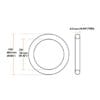12 mm 2.2thk Oring Templet