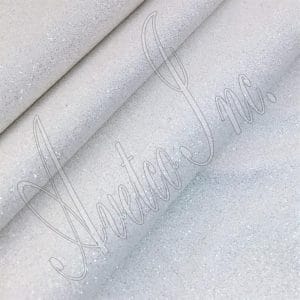 Hologram white Fine Glitter avetco.leather 1216 Fine Glitter Fabrics – Hologram | 36″ x 54″
