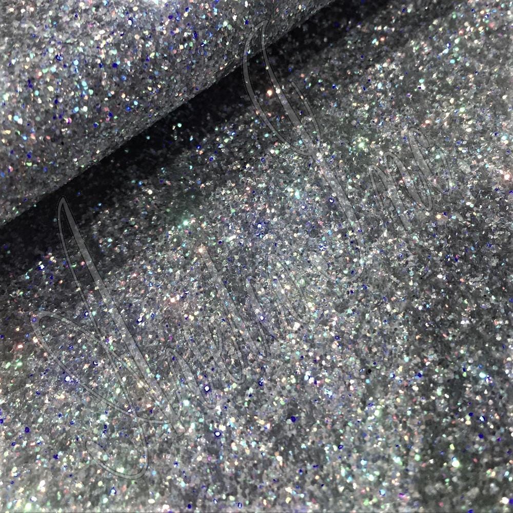 Hologram Silver Fine Glitter avetco.leather 1231 Hologram Silver Fine Glitter avetco.leather
