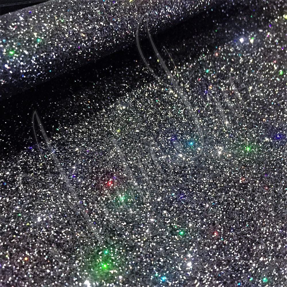 Hologram Black Hologram Black Fine Glitter avetco.leather