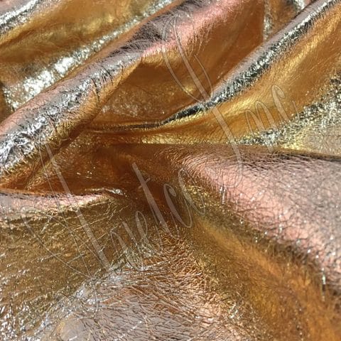 Metallic Milano Full Grain Cow Leather 3 oz | 20-22 SF. – GOLD