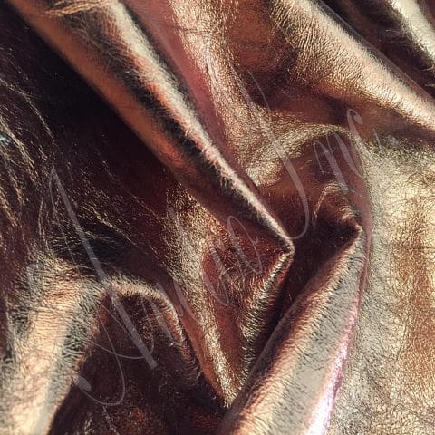1338 Metallic Milano Full Grain Cow Leather 3 oz | 20-22 SF. – LIGHT COPPER