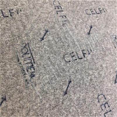 Celfil R Nonwoven Fiber Insole Boards
