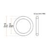 16 mm 2.7thk Oring Templet