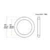 19mm 3thk Oring Templet