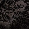 Black Paisley Nubuck Embossed Cow Leather Avetco Inc. Paisley Nubuck Embossed Cow Leather 3 oz