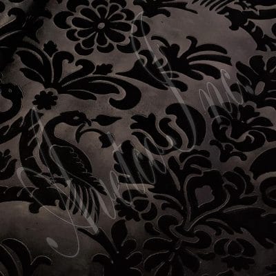 Paisley Nubuck Embossed Cow Leather 3 oz