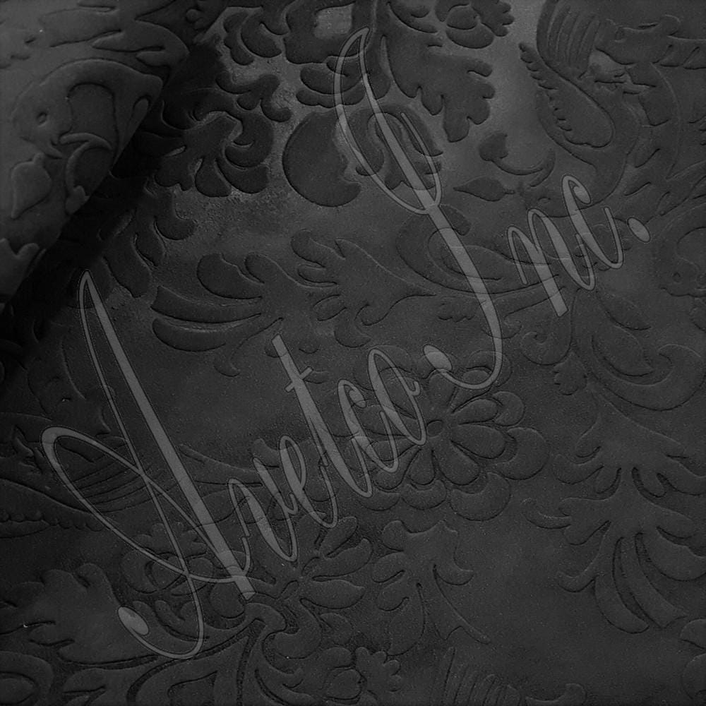 Paisley Embossed Cow Leather Avetco Leather Hides and Eva Foam