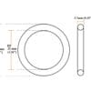 32 mm 3.7thk Oring Templet