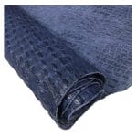 Oltu Cow Leather Embossed-Moonlight Blue Oltu Crocodile Embossed Cow Leather — Bold & Vibrant Collection | 22-25 SF.