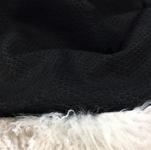 Black Tirtil Embossed Cow leather avetcoinc Black Tirtil Collection perforated nubuck cowhide leather side with embossed scale texture – Avetco