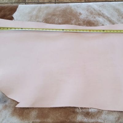 4/5 oz Natural Veg Tanned Double Shoulder