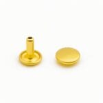 Double Cap Rivet Gold-Avetco 3 Double Cap Rivets 7 x 6mm | 500 Sets– R0026