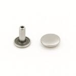 Double Cap Rivet Nickel-Avetco 3 Double Cap Rivets 7 x 6mm | 500 Sets– R0026