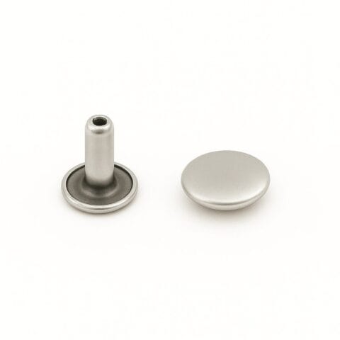 Double Cap Rivets 7 x 6mm | 500 Sets– R0026 – NICKEL