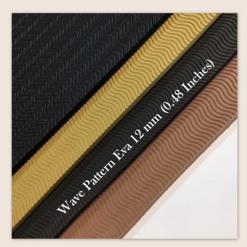 Eva Wave Pattern 0.47″ | 12mm E700 EVA Wave Pattern Hardness 70-75° Shore C