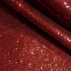Honeycomb Red.Black avetco@ Honeycomb Pattern Glitter Fabric | 36″ x 54″