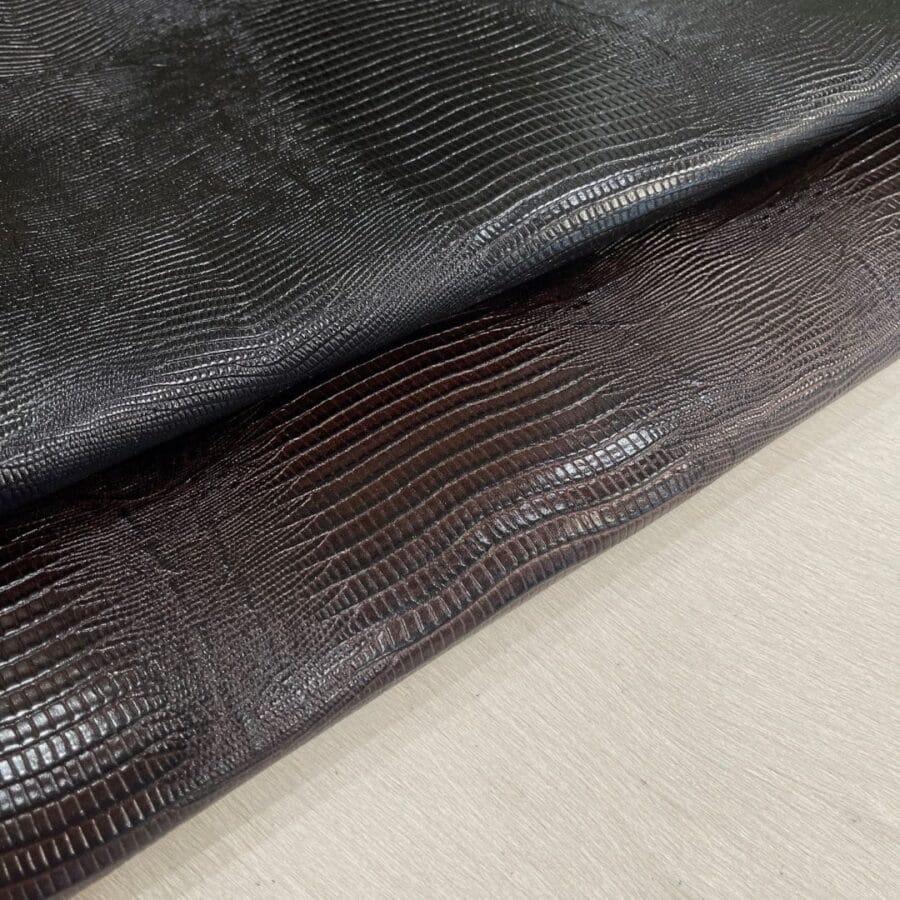 Lizard Lizard Embossed Cowhide Leather 3 oz