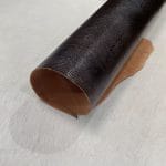 Lizard Brown Lizard Embossed Cowhide Leather 3 oz