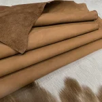 M.Brown Cow Nubuck Cow Nubuck Leather 3 oz | 16-18 SF.