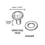 NH118-8mm-illustrated Crystal Rhinestone Rivets – NH118 Nickel 288 PCs