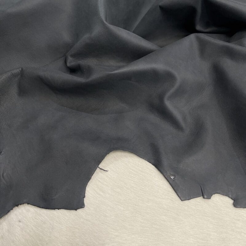 SL-101MBL Matte Nappa Pirate Black Lambskin Leather 2 oz