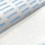 SP110. 0.4mm White (3) 0.016″ | 0.4mm Self Adhesive Non-Woven Interfacing Fabric 110 | 5 Yard