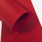 SPCHEVRON red 5/32″ | 4mm E700 Chevron Pattern Eva Rubber 70-75° Shore C | 30″ x 30″
