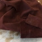 cognac Buffalo Nubuck avetco.leather (1) Economy Buffalo Nubuck Leather 3/4 oz | 17- 25 SF.