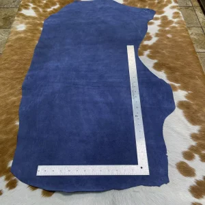 Cow Suede Navy Blue