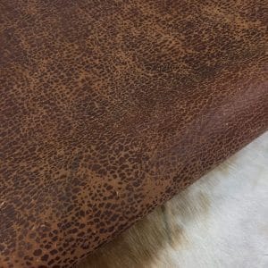 Arido Veg 8.9 cognac 8/9 oz Veg Tan Semi-Aniline Full Grain Arido Distressed Leather | 9-14 SF