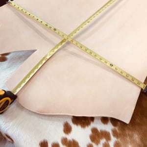 Leather Bends Avetco inc (19) 10/11 oz Vegetable Tan Sole Leather Bends