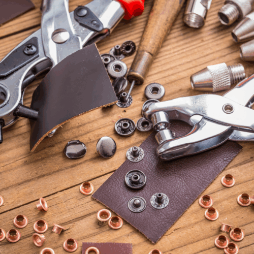 Fasteners: Eyelets, Nailheads, Rivets, Snaps