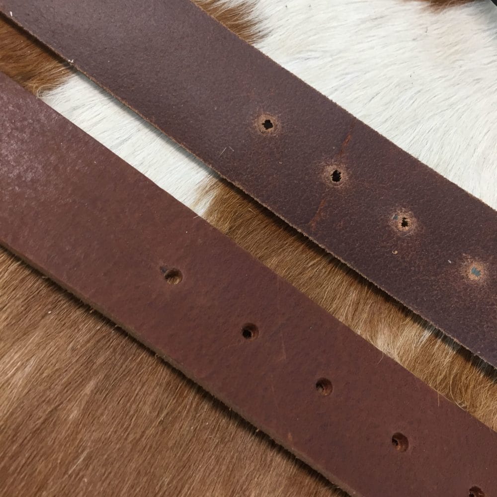 WY-Niza Belt Straps (1) Veg Tan Niza Belt Straps Blank 8/9 oz 40″- 60″