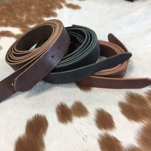 WY-Niza Belt Straps (11) Veg Tan Niza Belt Straps Blank 8/9 oz 40″- 60″