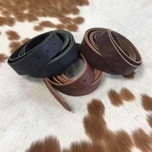 WY-Niza Belt Straps (7) Veg Tan Niza Belt Straps Blank 8/9 oz 40″- 60″