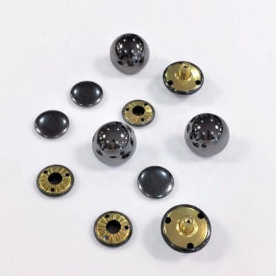 0.89" | 22.5 mm HPR588, Dome Hand Polished Rivets