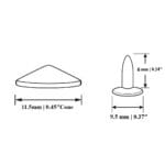 0.45″ | 11.5 mm, Cone Head Rivet 100PCs- AR138
