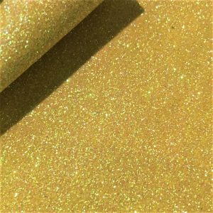 Rainbow Yellow avetco@ Fine Glitter Fabric – Rainbow | 36″ x 54″