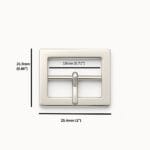 Y3112 Buckle 18mm 0.71″ | 18 mm Center Bar Buckles Y3112-50/100pk