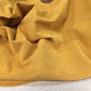 amber gold pig suede leather avetcoinc@ Premium Garment Pig Suede Leather 2 oz – Greens & Yellows