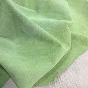 light green pig suede leather avetcoinc@ Premium Garment Pig Suede Leather 2 oz – Greens & Yellows