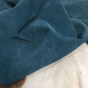 pacific blue pig suede leather avetcoinc@ Premium Garment Pig Suede Leather 2 oz – Greens & Yellows