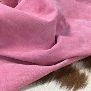Premium Garment Pig Suede Leather 2 oz – Oranges, Pinks, & Reds