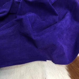 Premium Garment Pig Suede Leather 2 oz – Blues & Purples