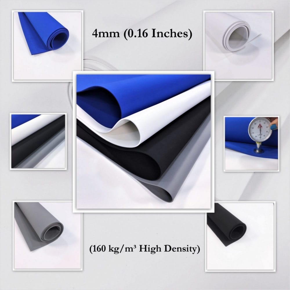 Upholstery Foam Sheets 60 x 20 - All Thickness High Density Foam