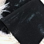 Meteor Embossed Cow Leather in Black – Avetco Meteor Embossed Cow Leather 3 oz
