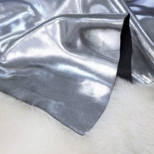 Atlan Cow Leather Avetcoinc (1) Atlan Metallic Cow Leather 3 oz – Silver Foil Finish