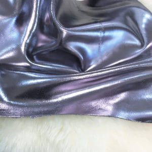 Atlan Cow Leather Avetcoinc (5) Atlan Metallic Cow Leather 3 oz – Gunmetal Crackle Foil