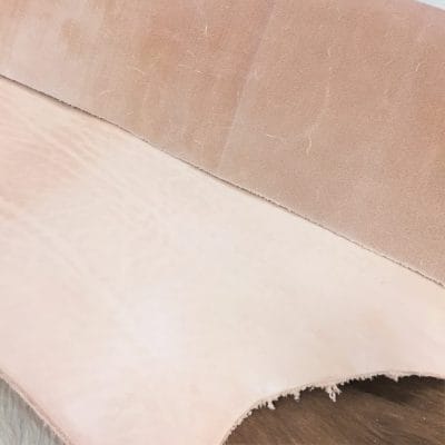 4/5 oz Economy Natural Veg Tanned Single Shoulders